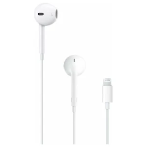 אוזניות In-ear מקוריות של Apple עם חיבור Lightning - בקר שליטה ומיקרופון - שנה אחריות