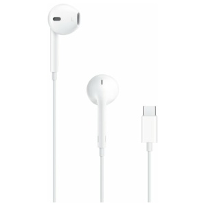 אוזניות In-ear מקוריות של Apple עם חיבור USB-C - בקר שליטה ומיקרופון - שנה אחריות