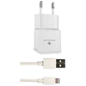 מטען קיר+כבל MIR MWCS240 2.4A MFI