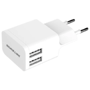 מ.קיר איפון SWC244 2.4A 2USB לSL